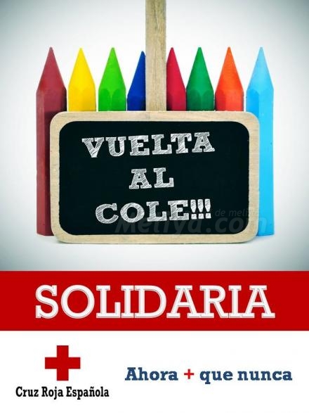 Ante el inminente inicio del nuevo curso, Cruz Roja pone en marcha la campaña ‘La vuelta a...
